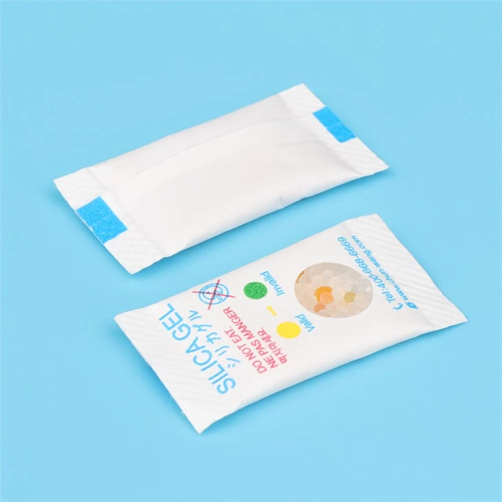 Indikator Kualitas Tinggi Silica Gel Desiccant dengan Perubahan Warna